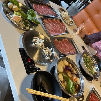 Shabuya - First round! 6 meat selections and 2 appetizers at a time for 2 people. - Soup Near Me - Milpitas, California Shabuya - First round! 6 meat selections and 2 appetizers at a time for 2 people. - Soup Near Me - Milpitas, California
