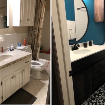 ReTouch Design-Build-Renovate - Before and after photos of Retouch bathroom remodel - General Contractors Near Me - Mission, Kansas ReTouch Design-Build-Renovate - Before and after photos of Retouch bathroom remodel - General Contractors Near Me - Mission, Kansas