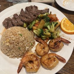 Sirloin Steak and Shrimp Hibachi Sirloin Steak and Shrimp Hibachi