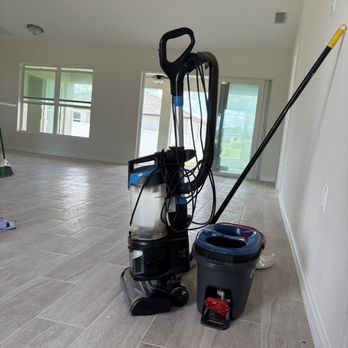 Cape Fix It - Still photo of cleaning equipment while performing post construction cleanup service. - Handyman Near Me Cape Fix It - Still photo of cleaning equipment while performing post construction cleanup service. - Handyman Near Me