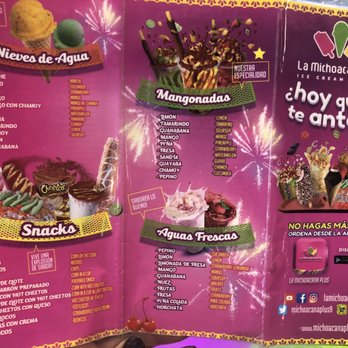 La michoacana Plus Yuma - Menu - Ice Cream & Frozen Yogurt Near Me - Yuma, Arizona La michoacana Plus Yuma - Menu - Ice Cream & Frozen Yogurt Near Me - Yuma, Arizona