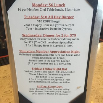 Citrus Club - Daily specials at the club - Venues & Event Spaces Near Me - Orlando, Florida Citrus Club - Daily specials at the club - Venues & Event Spaces Near Me - Orlando, Florida