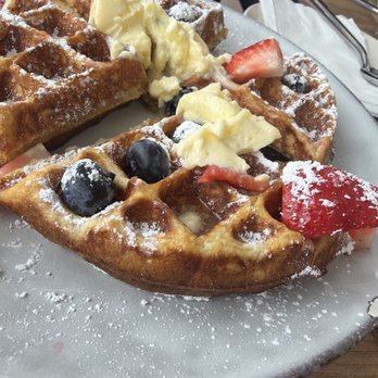 Bayview Kitchen - Waffles with butter and berries - Wraps Near Me - Amityville, New York
