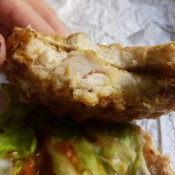 Wendy's - Nasty dry chicken