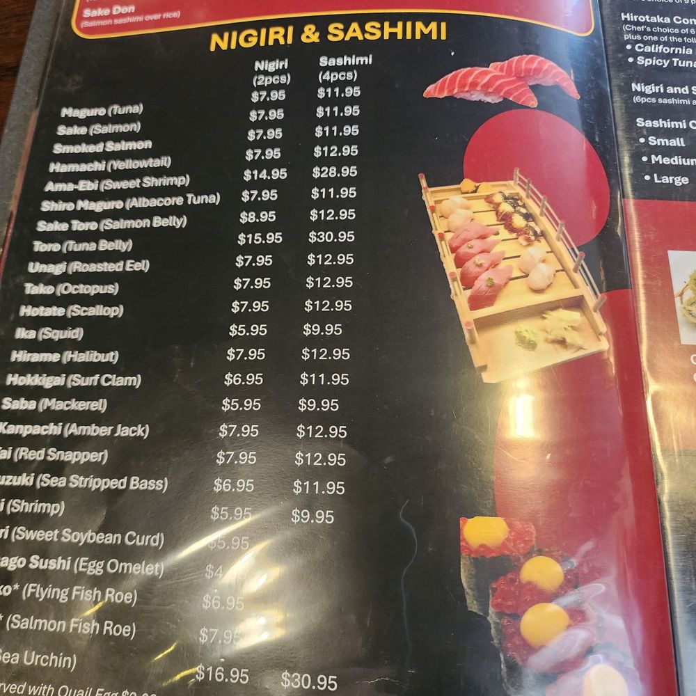 Hirotaka Sushi - Japanese Near Me - Menlo Park, California