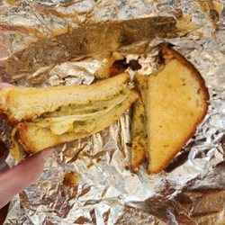 Adult grilled cheese