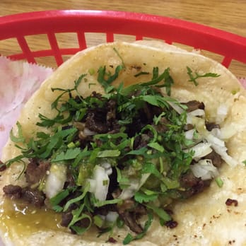 Veracruz Restaurant - The is the steak taco. It doesn't need a thing except the squeeze of lime that comes with it. - Mexican Near Me - Bloomington, Illinois Veracruz Restaurant - The is the steak taco. It doesn't need a thing except the squeeze of lime that comes with it. - Mexican Near Me - Bloomington, Illinois