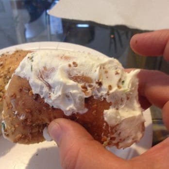 Kossar's Bagels & Bialys - I guess the cream cheese won... - Bakeries Near Me - New York, New York