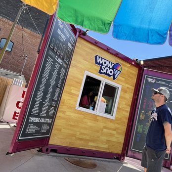 Wow Sno - Front of the building and menu - Shaved Snow Near Me - Newnan, Georgia Wow Sno - Front of the building and menu - Shaved Snow Near Me - Newnan, Georgia