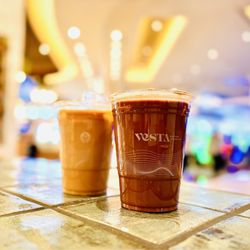 Vanilla latte & Mocha