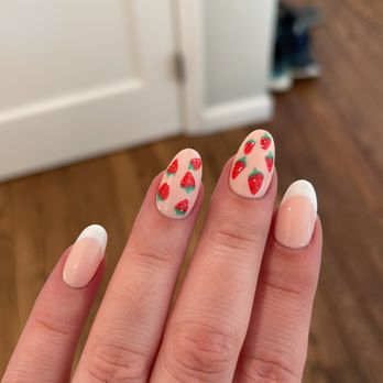 The Nail Executive - Strawberry Nails on Apres Gel-X Extensions - Career Counseling Near Me - San Francisco, California The Nail Executive - Strawberry Nails on Apres Gel-X Extensions - Career Counseling Near Me - San Francisco, California