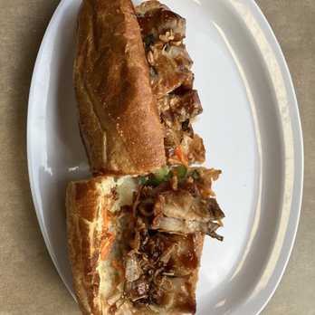Boba Mi - Cracking pork belly banh mi - Bubble Tea Near Me - Rochester, New York