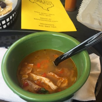Brazos Tacos - Chicken tortilla soup, after a couple of spoonfuls. - Breakfast & Brunch Near Me - Charlottesville, Virginia Brazos Tacos - Chicken tortilla soup, after a couple of spoonfuls. - Breakfast & Brunch Near Me - Charlottesville, Virginia