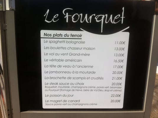 Menu photo 2 Le Fourquet Thimister-Clermont, WLG