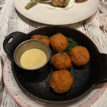 Le Sud Mediterranean Kitchen - Ham and cheese croquettes - Mediterranean Near Me - Chicago, Illinois Le Sud Mediterranean Kitchen - Ham and cheese croquettes - Mediterranean Near Me - Chicago, Illinois