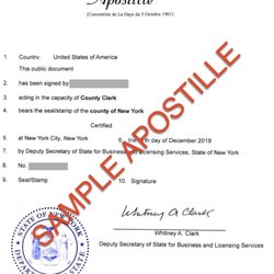 Notary Public & Apostille Services - Apostille certification - New York City