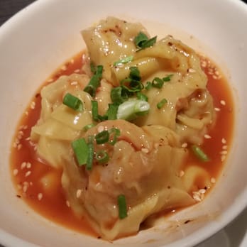 Yauatcha - Spicy pork wontons - Dim Sum Near Me - London, XGL Yauatcha - Spicy pork wontons - Dim Sum Near Me - London, XGL