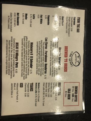 Menu photo 5 Cafe Grumpy Coral Gables, FL