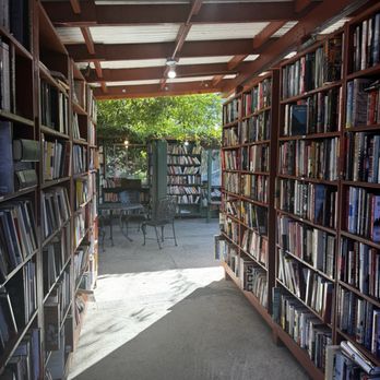 Bart's Books - View from within the "outdoor" bookstore. - Bookstores Near Me - Ojai, California