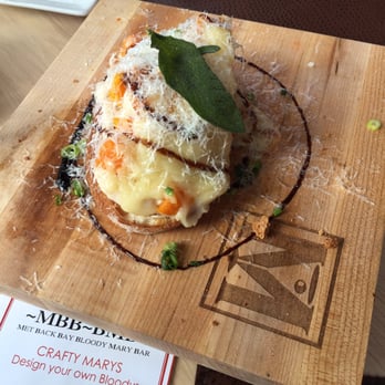 Met Back Bay - Butternut squash bruschetta. - New American Near Me - Boston, Massachusetts Met Back Bay - Butternut squash bruschetta. - New American Near Me - Boston, Massachusetts