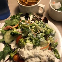 Fuji Buffet & Grill - Salad bar and sweet and sour soup