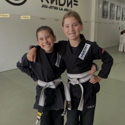 RADA Jiu Jitsu Academy - Our daughter and friend training together.