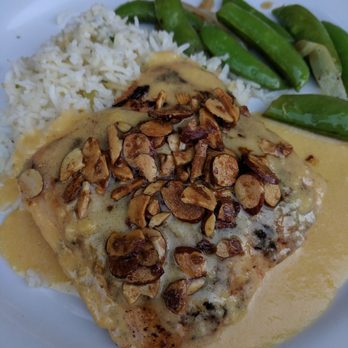 The Monkey Cat - Toasted Almond salmon special - New American Near Me - Auburn, California