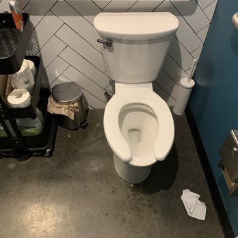 Yellowbelly - Huge restaurant with one tiny tray can for paper towels, no wonder people leave rags on the floor. - New American Near Me - St. Louis, Missouri Yellowbelly - Huge restaurant with one tiny tray can for paper towels, no wonder people leave rags on the floor. - New American Near Me - St. Louis, Missouri