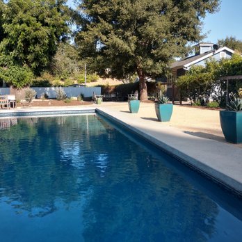 TCT Landscaping - Special Agave placed evenly along far side of pool... - Landscape Architects or Designers Near Me - Buellton, California TCT Landscaping - Special Agave placed evenly along far side of pool... - Landscape Architects or Designers Near Me - Buellton, California
