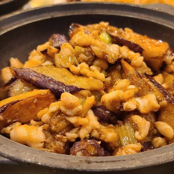 Canton Manor - Eggplant chicken with salted cod - Chinese Near Me - Bayside, New York