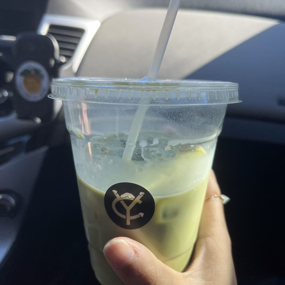 Chrome Yellow - Large Matcha - Coffee & Tea Near Me - Atlanta, Georgia Chrome Yellow - Large Matcha - Coffee & Tea Near Me - Atlanta, Georgia