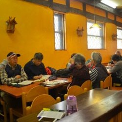 ESL (English as a second language) class.