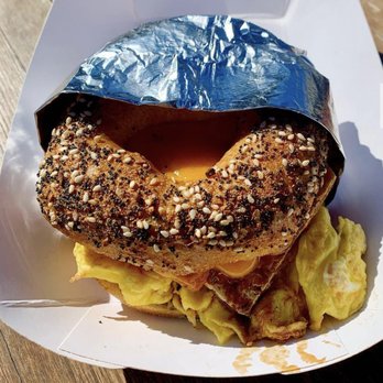 Ferndale Project - Brunch Bagel (vegetarian) - Coffee & Tea Near Me - Ferndale, Michigan