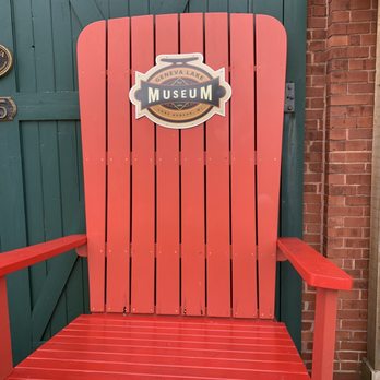 Geneva Lake Museum - Museum chair outside - Museums Near Me - Lake Geneva, Wisconsin