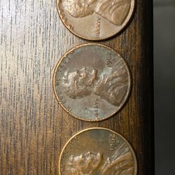 1962 D Crooked penny with Error in the T: