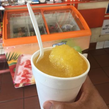 Spring Valley  Water Store - Sample of mango flavored shaved ice. - Water Stores Near Me - Spring Valley, California
