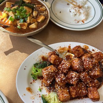Gourmet Kingdom - S17. Sesame Tofu S12. Ma Po Tofu - Chinese Near Me - Carrboro, North Carolina Gourmet Kingdom - S17. Sesame Tofu S12. Ma Po Tofu - Chinese Near Me - Carrboro, North Carolina