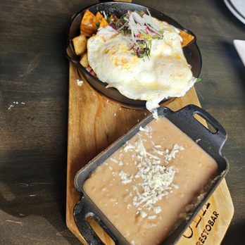 OLA Restobar - Chilaquiles rooster skillet - Mexican Near Me - Downey, California OLA Restobar - Chilaquiles rooster skillet - Mexican Near Me - Downey, California