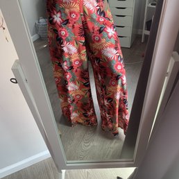 Pants taken in at the waist from an XL to a M Pants taken in at the waist from an XL to a M