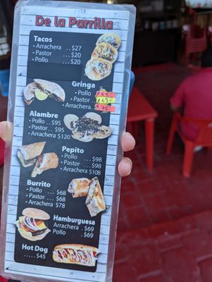 Menu photo 1 Deli Taco de la Parrilla Cancún, ROO