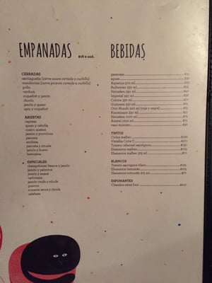Menu photo 2 La Fachada Buenos Aires, C Menu photo 2 La Fachada Buenos Aires, C
