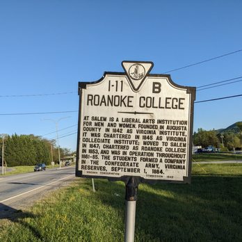 Roanoke College Historical Marker - Roanoke College Historical Marker, Salem - Landmarks & Historical Buildings Near Me - Salem, Virginia Roanoke College Historical Marker - Roanoke College Historical Marker, Salem - Landmarks & Historical Buildings Near Me - Salem, Virginia