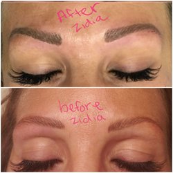 About face with Zidia - Microblading repair by Zidia at Abput face in Redlands.