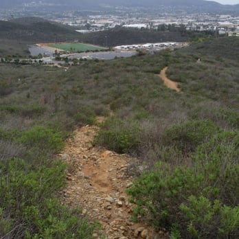 P Mountain - Another trail down. - Hiking Near Me - San Marcos, California