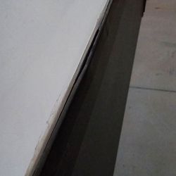 Garrett Custom Trailers - Skirting after the "repair" - does not look a whole lot different from before the "repair".