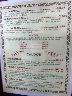 Menu photo 1 Dona Marinas East Wenatchee, WA Menu photo 1 Dona Marinas East Wenatchee, WA