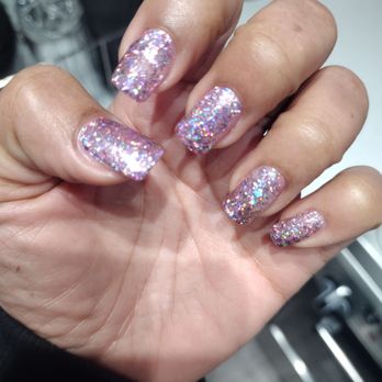 Del Amo Nails - Glitter gel nails? They've gottem! - Nail Salons Near Me - Torrance, California