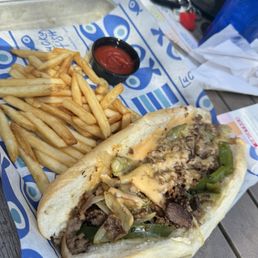 Philly Cheesesteak- delicious!
