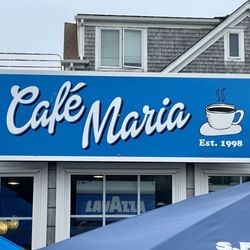 Cafe Maria - The sign