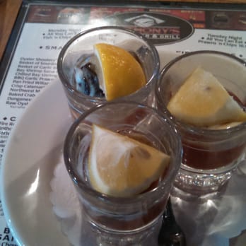 Anthony's HomePort - These are our FAVORITE oyster shooters! Extra bonus when they are on HH! - Seafood Near Me - Des Moines, Washington Anthony's HomePort - These are our FAVORITE oyster shooters! Extra bonus when they are on HH! - Seafood Near Me - Des Moines, Washington